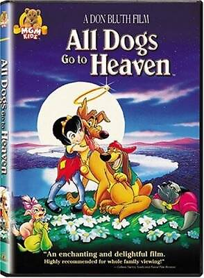 #ad All Dogs Go to Heaven DVD GOOD $4.07