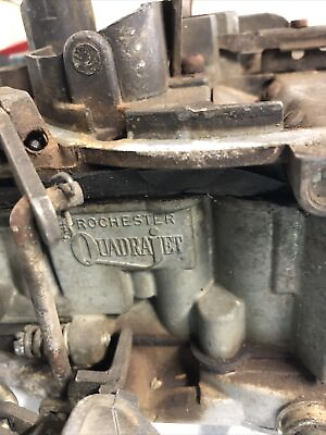 Rochester Carburetor Quadrajet 17084201 4 Barrel Chevrolet Parts Carburetor $60.00