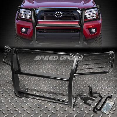 #ad FOR 05 15 TOYOTA TACOMA TRUCK BLACK MILD STEEL FRONT BUMPER BRUSH GRILLE GUARD $235.88