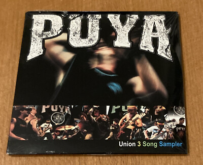 #ad Sealed PUYA Union 3 Song CD Sampler Compact Disc 2001 Demo $2.90