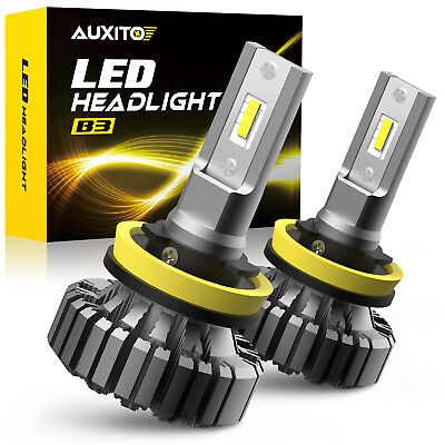 #ad 2X AUXITO H11 H8 LED Headlight Kit Bulb 20000LM Hi Low Beam Super Bright CSP $29.99
