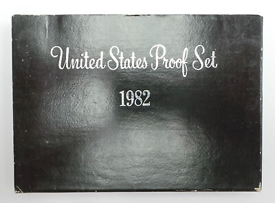 #ad 1982 US Mint 5 Coin Proof Set $4.99