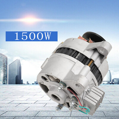 #ad 14V 1500W DC Copper Permanent Magnet Synchronous Generator Alternator Low RPM US $55.00