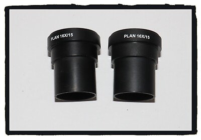 #ad Pair of 16X Microscope Eyepieces with 15 mm FOV $49.95