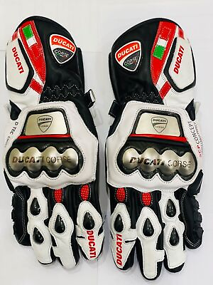 #ad Motorcycle Ducati Gloves On Road Gloves Motorbike RACING Riding Gloves $99.00