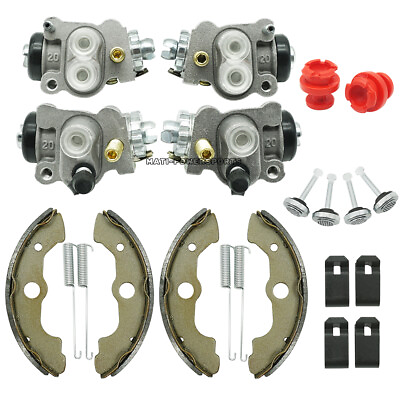 #ad Front Brake Wheel Cylinders w Shoes Kit for Honda FourTrax 300 TRX300FW 1990 00 $60.99