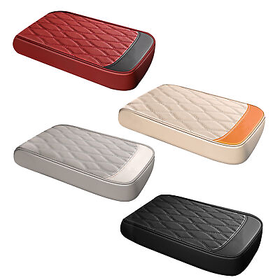 #ad Car Armrest Arm Rest Center Console Pad Cover Vehicle Cushion Seat Box Mat Cover $35.99