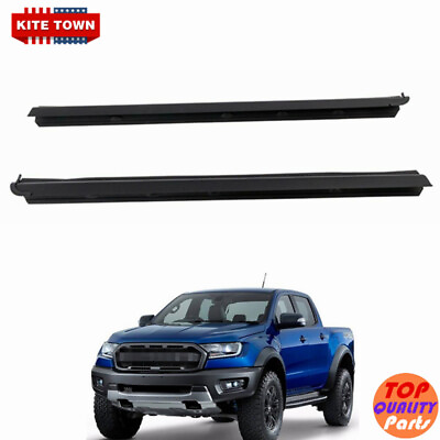 #ad Pair Front Outer Window Belt Molding Weatherstrip Seal For Ranger Pickup Truck $59.99