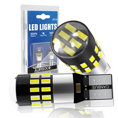 #ad 2Pcs T10 194 168 LED License Plate Light Bulbs for GMC Sierra 1500 2021 White $24.99