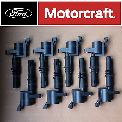#ad 8pcs Genuine Motorcraft Ignition Coil DG 511 Fit For 04 08 Ford F150 Expedition $109.99