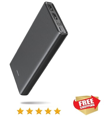#ad Cargador Bateria portatil para Celular Fuente de carga Telefono USB C 10000 MAh $19.49
