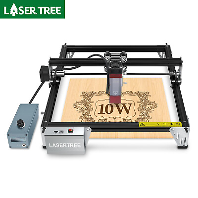 #ad LASERTREE K1 Mini Laser Engraver Machine with 10W Laser Engraving Cutting Module $291.09