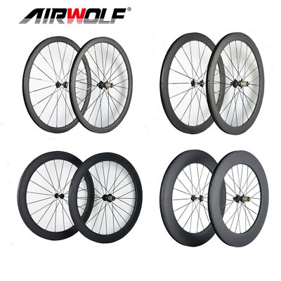 #ad 38 50 60 80mm Carbon Road Bike Wheel 3K 25mm Clincher Road Carbon Bicycle Wheels $867.00