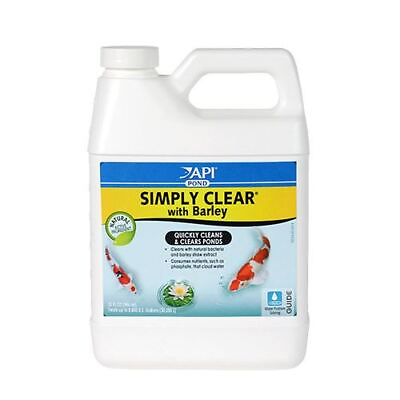 #ad API Pond Care Simply Clear 32 oz. Fast Acting Beneficial Bacteria Pond Clarifie $31.58