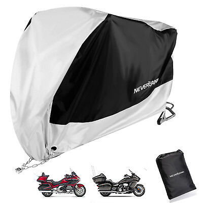 #ad #ad XXXL Motorcycle Cover Waterproof UV Protector Heavy Duty Fit For Honda Goldwing $20.19