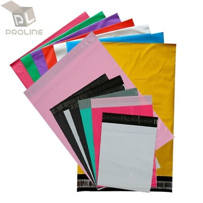 Any Size Poly Mailer Self Sealing Shipping Envelopes Mailing Bags Plastic 2.5Mil $199.90