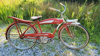 Vintage Monark Roadster 24” Bicycle Red Bike $509.96