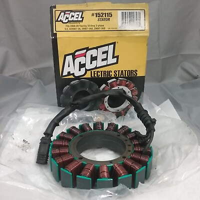 #ad Accel 152115 Lectric Stator 50Amp 3 Phase Harley Davidson Touring 2006 2009 $229.94