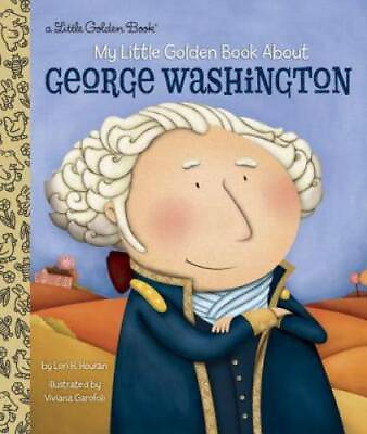 #ad My Little Golden Book About George Washington Hardcover GOOD $4.08