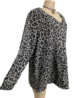 #ad Womens plus tunic top Ellen Tracy size 2x work shirt party blouse gorgeous deal $18.00