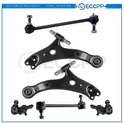 #ad 6pc Front Lower Control Arm amp; Ball Joint Sway Bars Fits Camry Solara ES300 ES330 $66.49