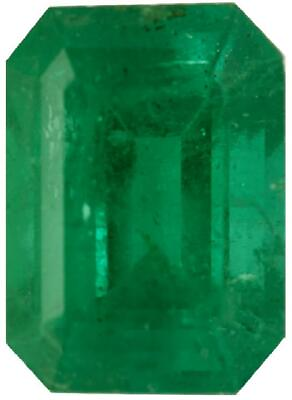 #ad Natural Extra Fine Green Emerald Emerald Cut Brazil AAA Grade $558.45