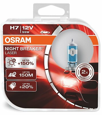 #ad Osram H7 Night Breaker 64210NL HCB LASER next Generation 150% mehr Licht Lampen EUR 38.77