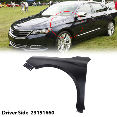 #ad Fender For 2014 2020 Chevrolet Impala Front Driver Side Primed Steel Replacement $119.22