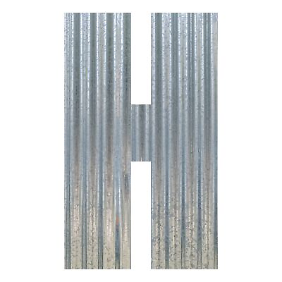 #ad Corrugated Metal Letter 18 Inch H $38.10