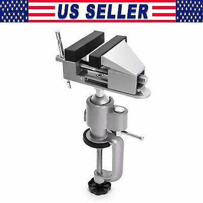 #ad #ad Swivel 3quot; Universal Table Vise Tilts Rotate 360° Universal Work USA $15.89