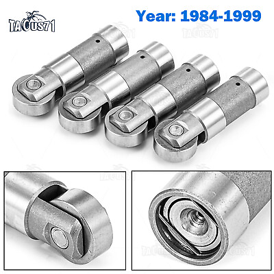 Hydraulic Roller Lifter Tappet Lifters For Harley EVO 84 99 1340cc Set of 4 $42.98
