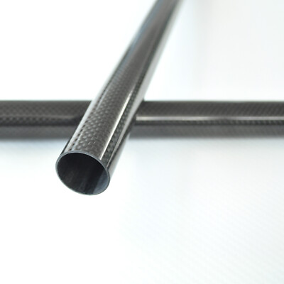 8MM Carbon Fiber Tube OD8mm ID 4mm 5mm 6mm 7mm Length 1000mm 3K Roll Wrapped $9.98