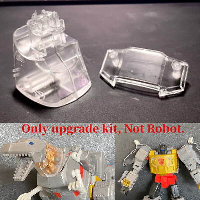 #ad Transparent Neck Chest Cover Tooth Arm Fill Parts Upgrade Kit For SS86 Grimlock $19.45