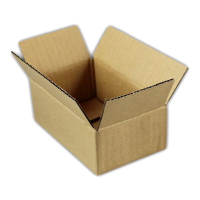 #ad 100 6X4X3 White Corrugated Shipping Mailer Packing Box Boxes 6 X 4 X 3 $25.99
