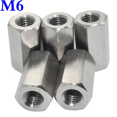 #ad M6 Female 304 Stainless Steel Hex Column Standoff Spacer Threaded Pillar for PCB $9.60