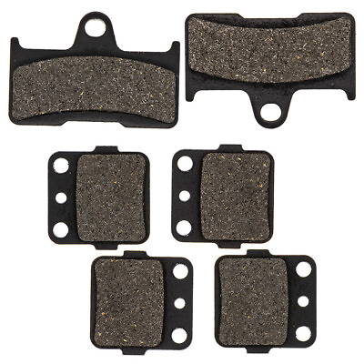 #ad NICHE Brake Pad Kit for Yamaha Grizzly 660 4WV W0045 00 Front Rear Semi Metallic $22.95