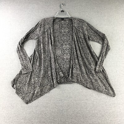 #ad Prana Sweater Womens Medium Cardigan Long Sleeve Open Front Ladies $16.48