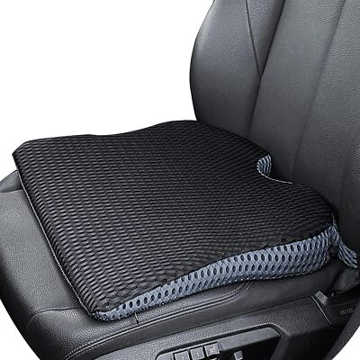 #ad Car Wedge Seat Cushion for and Truck Office Chair Large Black $59.37