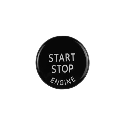 #ad Bmw Start Stop Button Cover E60 E70 E90 E92 3 5 Series Gloss Black Tool Included $10.00