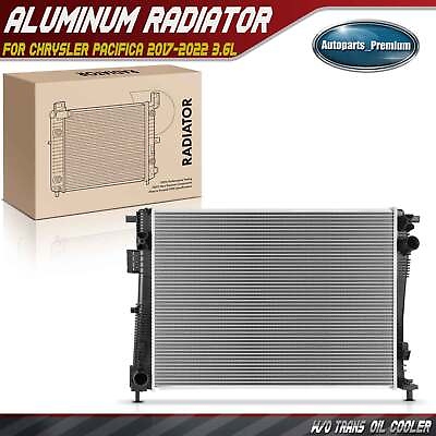#ad Radiator without Oil Cooler for Chrysler Pacifica 2017 2018 2019 2020 2022 3.6L $99.99