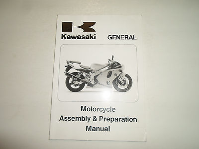 #ad 1996 Kawasaki General Motorcycle Assembly amp; Preparation Manual 1ST EDITION DEAL $9.95