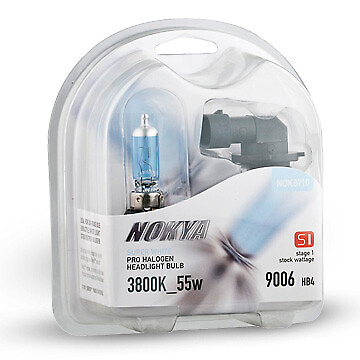 #ad Nokya Super White Pro Halogen Headlight Bulbs 2PC H7 55w $29.11