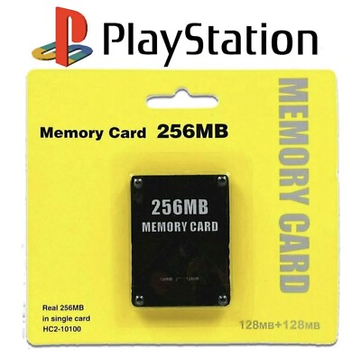 #ad NEW PS2 MEMORY CARD 256MB FOR SONY PLAYSTATION 2 $10.95