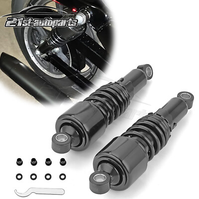 10.5quot; For Harley Sportster Iron 883 1200 XL Cutsom Rear Absorber Shocks Lowering $69.98