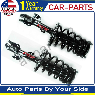 #ad FCS Parts Front Struts Shocks Driver Passenger for 2007 2011 Toyota Camry 3.5L $237.19