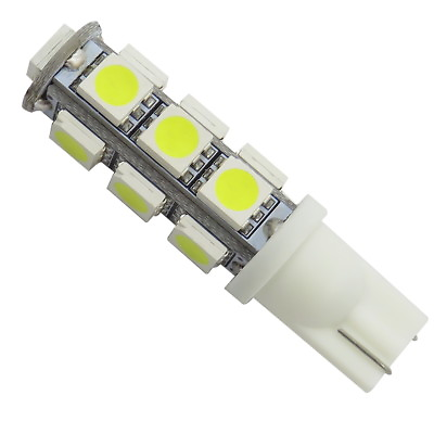 #ad 10x T10 W5W 921 194 1.5W 13 5050 SMD LED Light Bulb Lamp DC12V White Highlight X $18.39