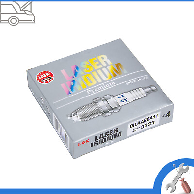 #ad 4x Iridium Spark Plugs For Nissan Altima Rogue # 22401 JA01B for NGK DILKAR6A11 $24.85