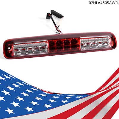 #ad Clear LED 3rd Brake Light Cargo Lamp Fit For 1999 06 Chevy Silverado GMC Sierra $17.80