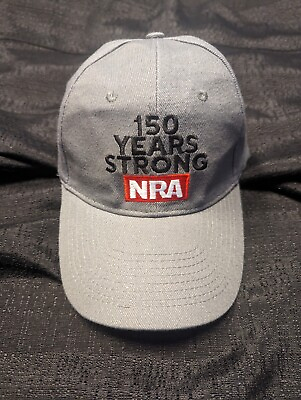 #ad #ad NRA Adjustable Baseball Hat Cap 150 Years National Rifle Association 1 Size $19.95