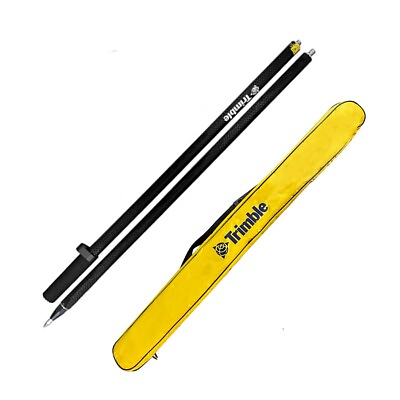 #ad NEW 2M Carbon Fiber Pole with 2 sections Stitching Rod for Trimble GPS RTK GNSS $70.00